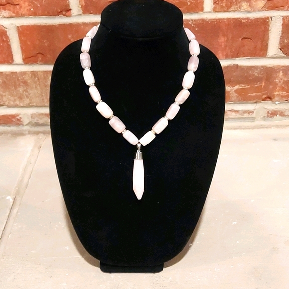 Chami Jewelry Jewelry - Natural Quartz Crystal Necklace